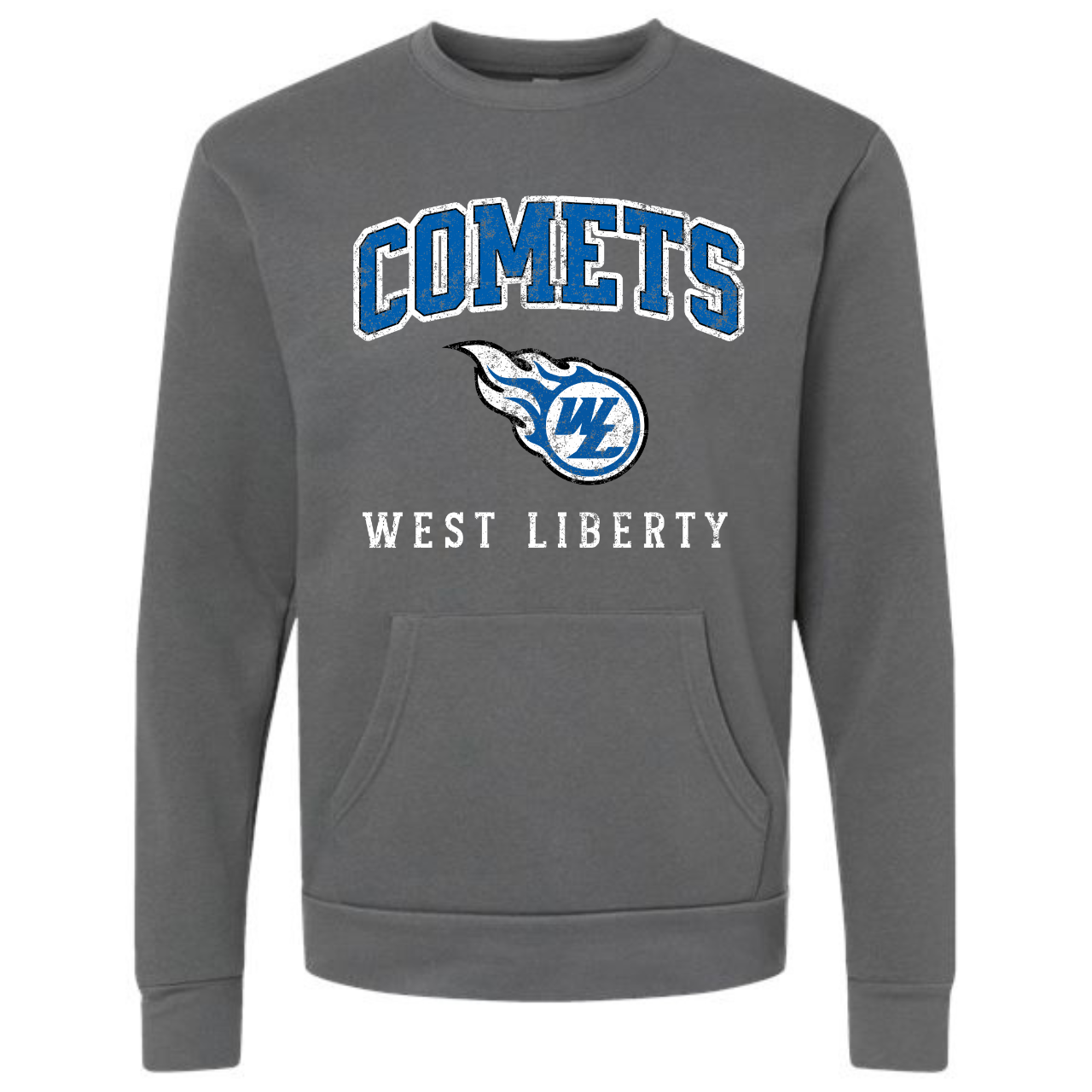 West Liberty Comets Vintage Logo Crewneck
