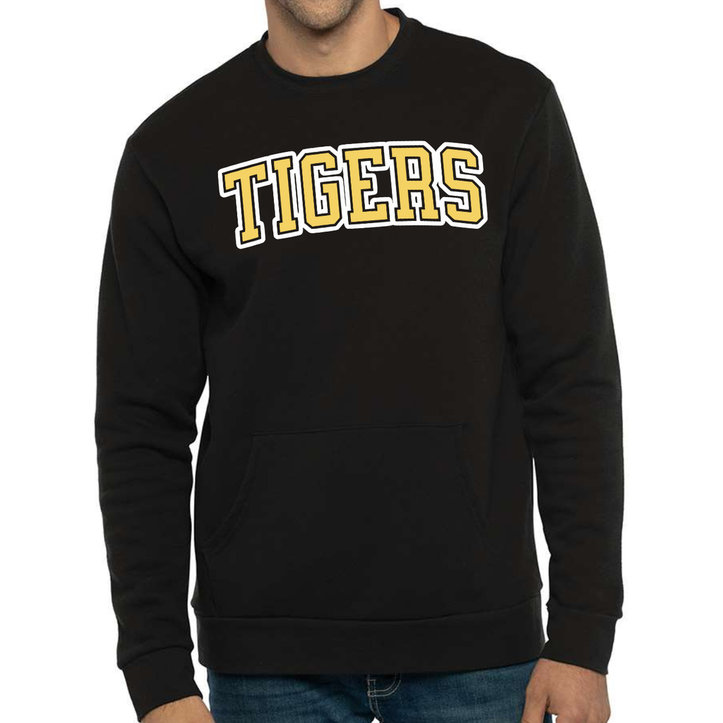 Tipton Tigers Arch Varsity Crewneck