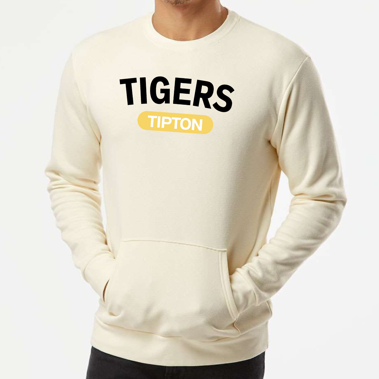 Tipton Tigers Pocket Crewneck