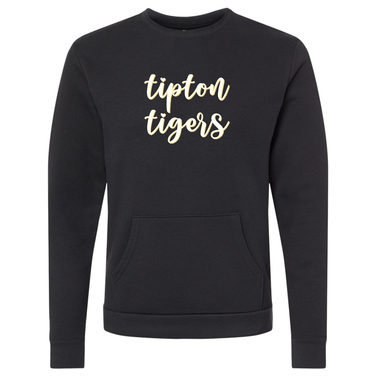 Tipton Tigers Script Pocket Crewneck