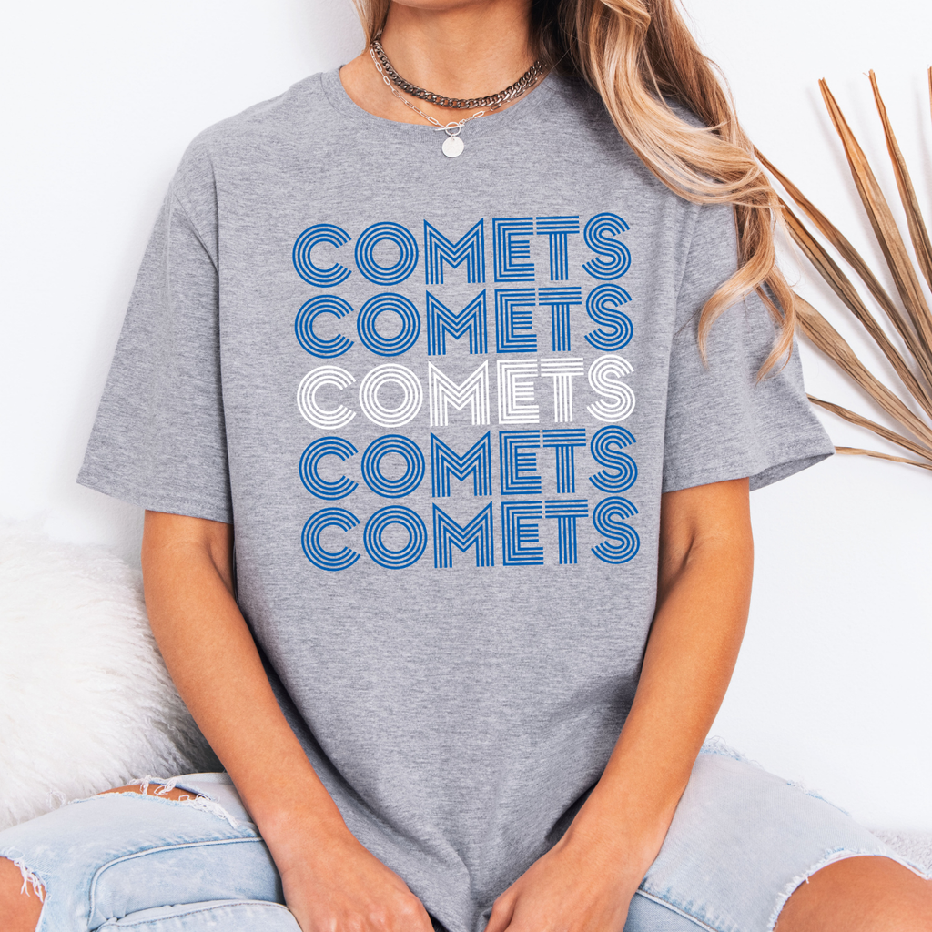 Comets Repeat Graphic Tee