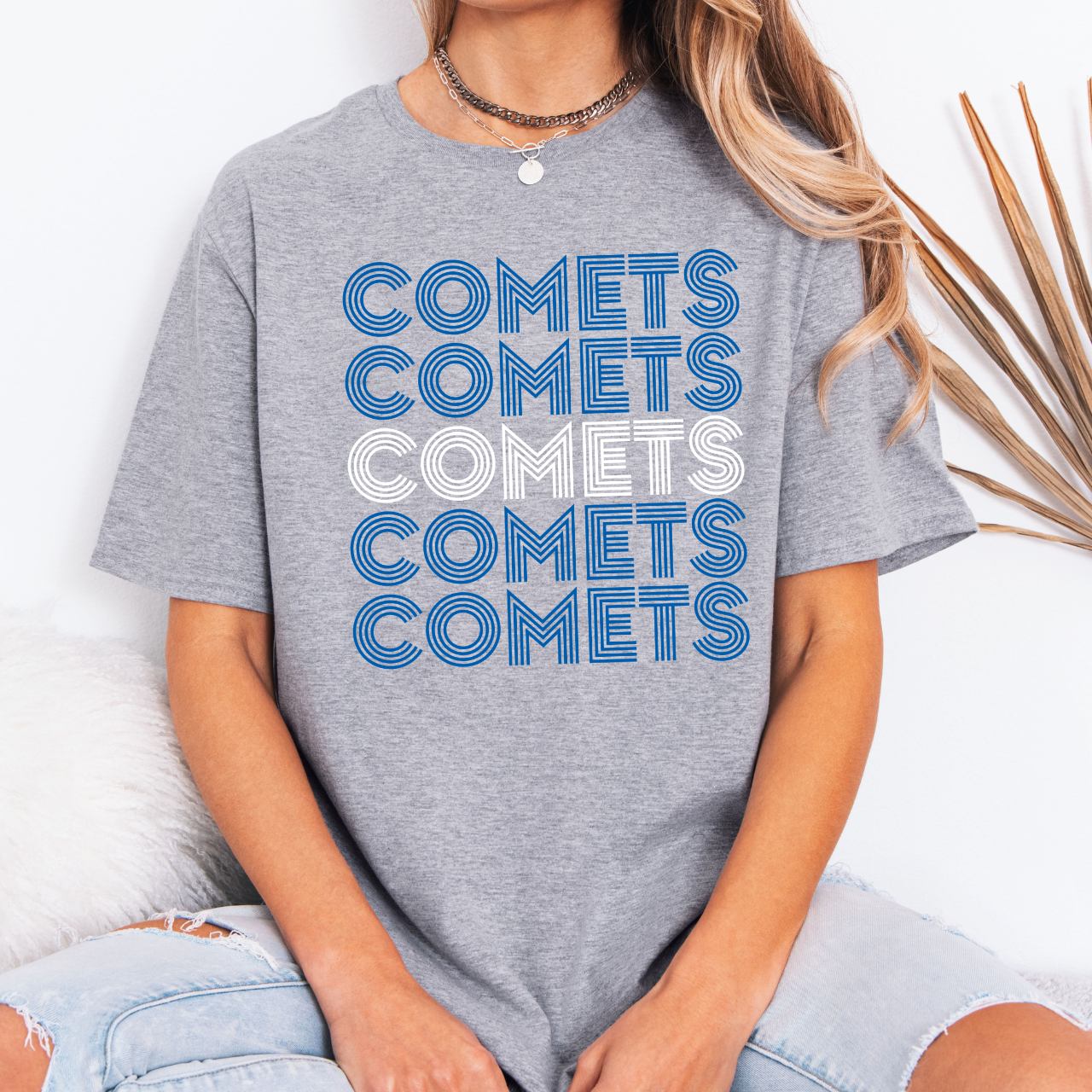 Comets Repeat Graphic Tee