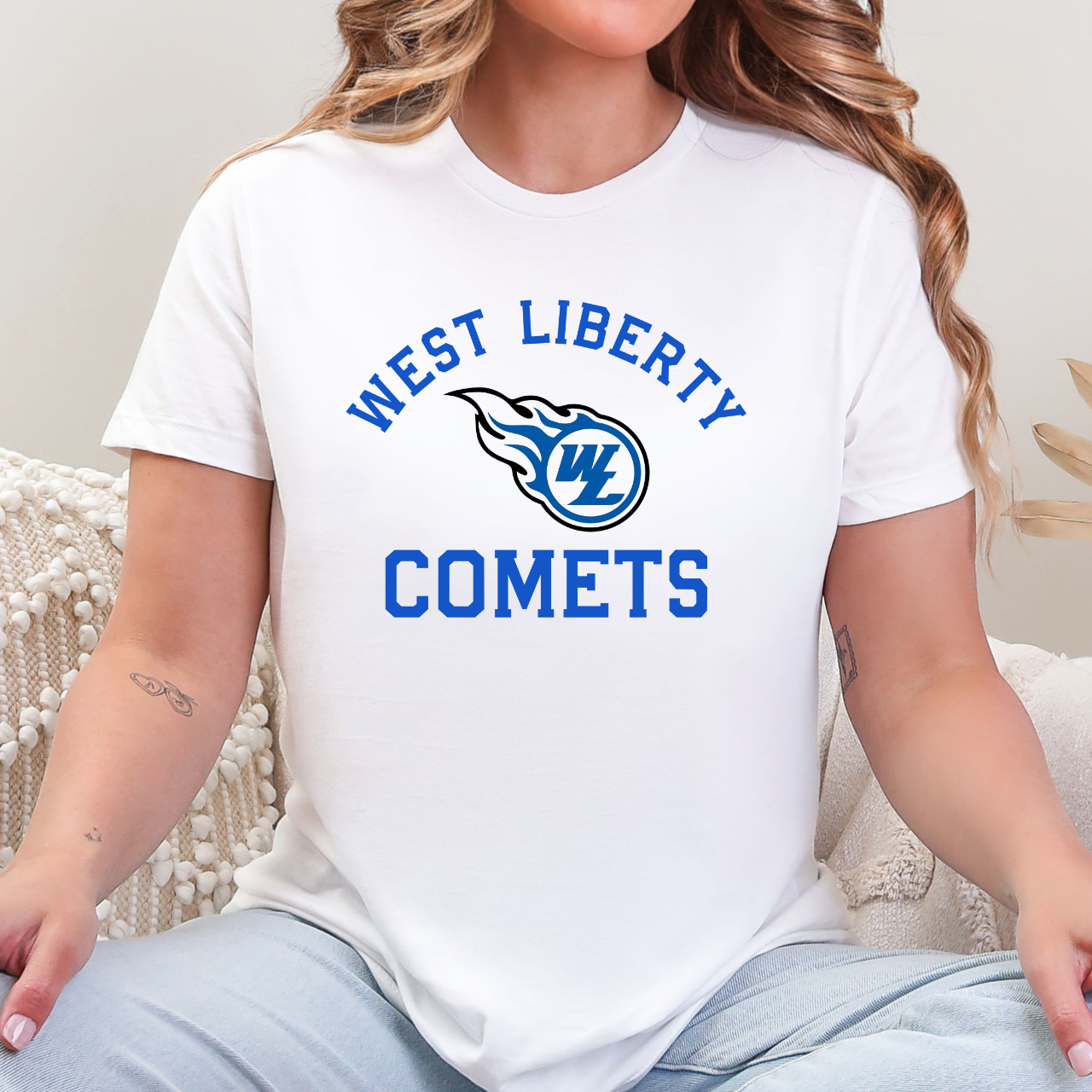 West Liberty Comets Mascot Tee