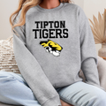 Tipton Tigers Bold Classic Mascot Crewneck