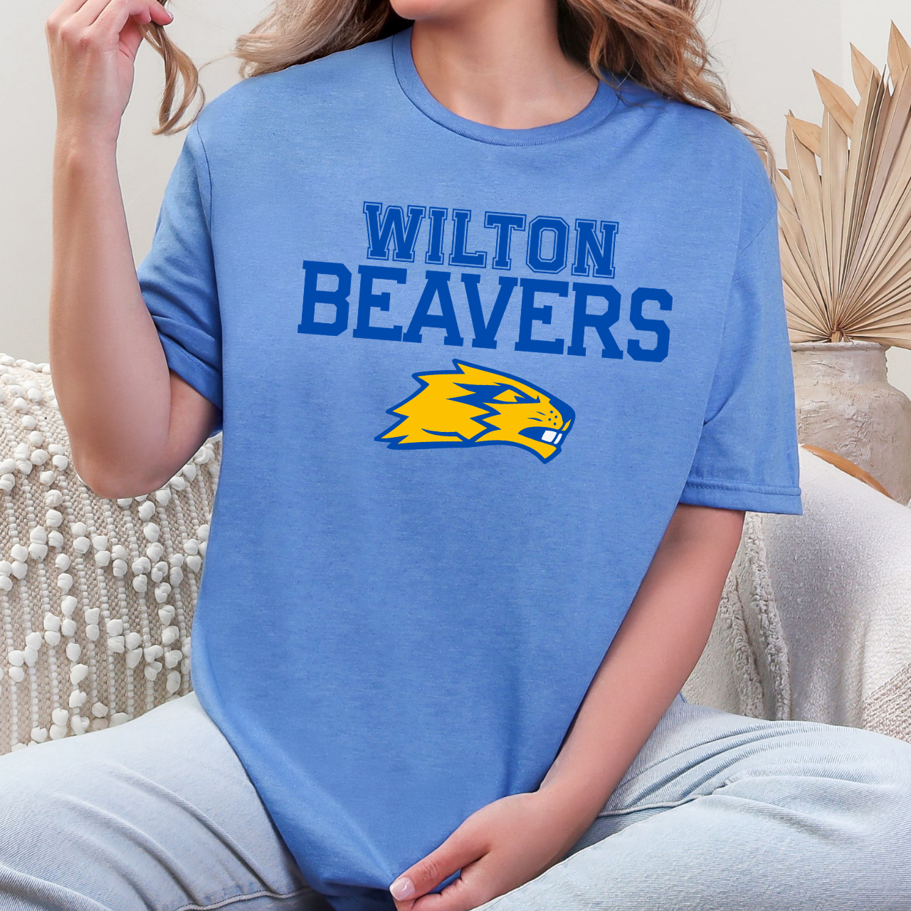 Wilton Beavers Mascot Spirit Tee