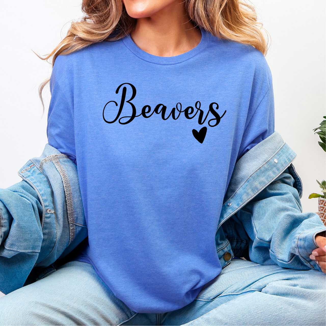 Beavers Script Spirit Tee