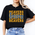 Wilton Beavers Script Spirit Tee