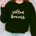 Wilton Beavers Script Crewneck
