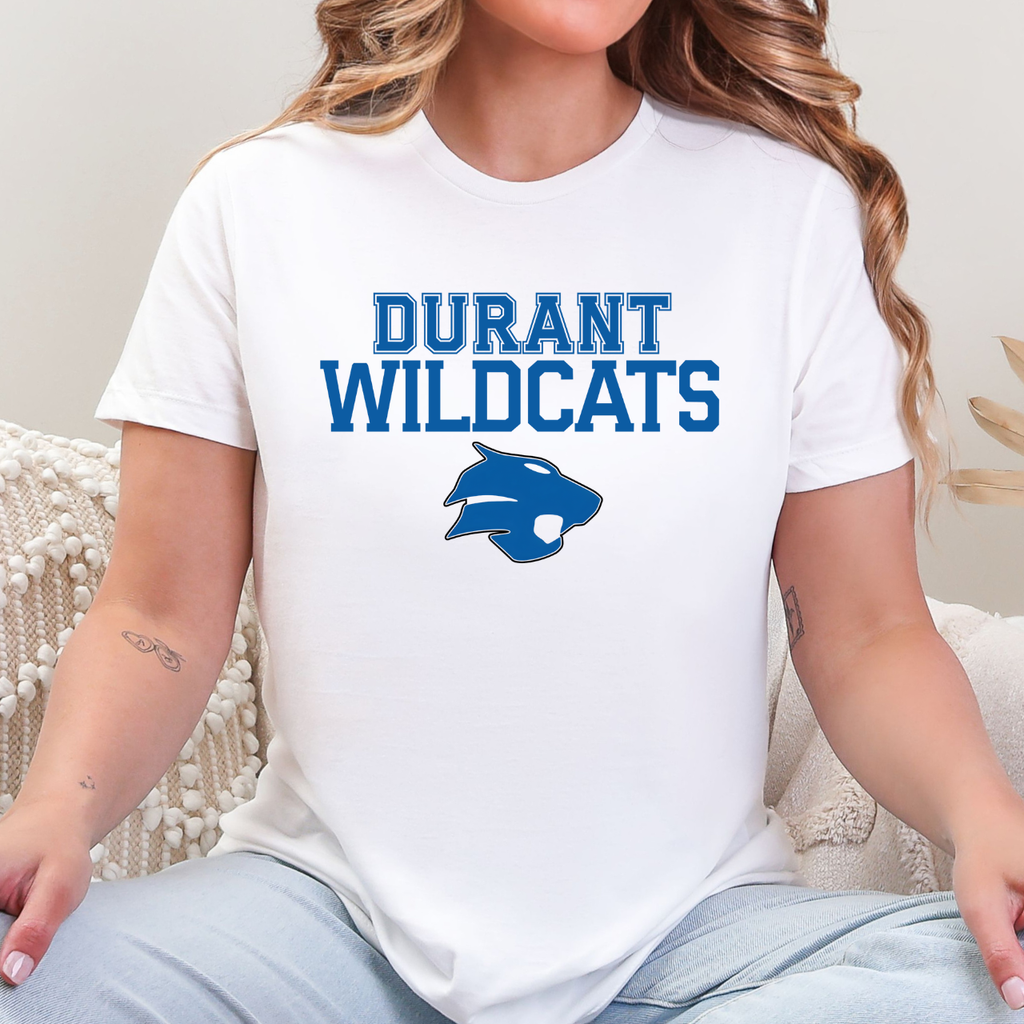 Durant Wildcats Mascot Tee