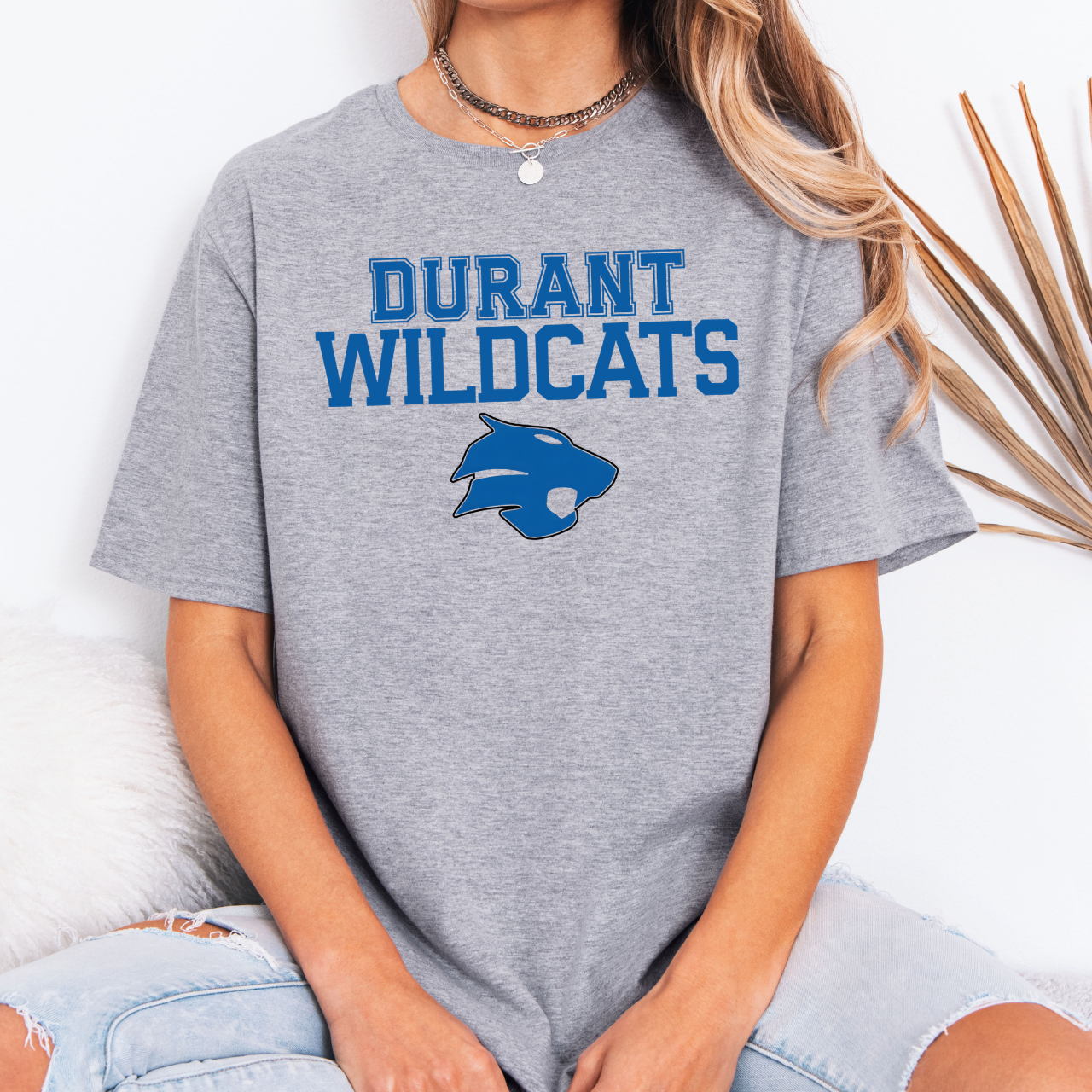 Durant Wildcats Mascot Tee