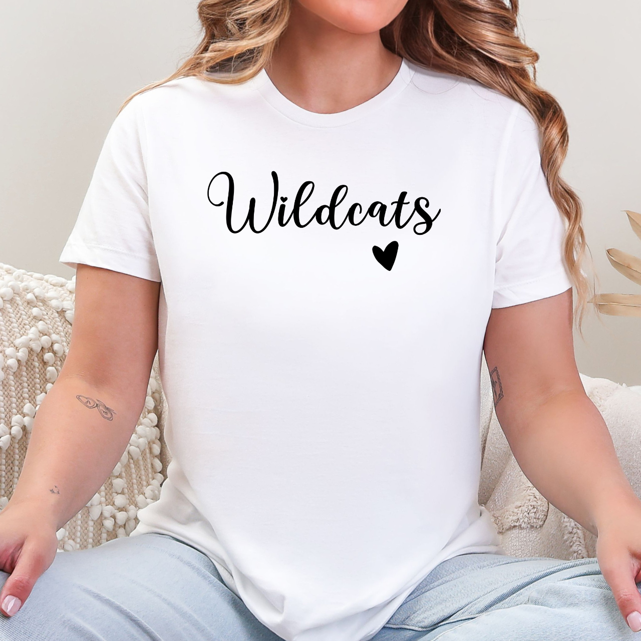 Durant Wildcats Script Tee