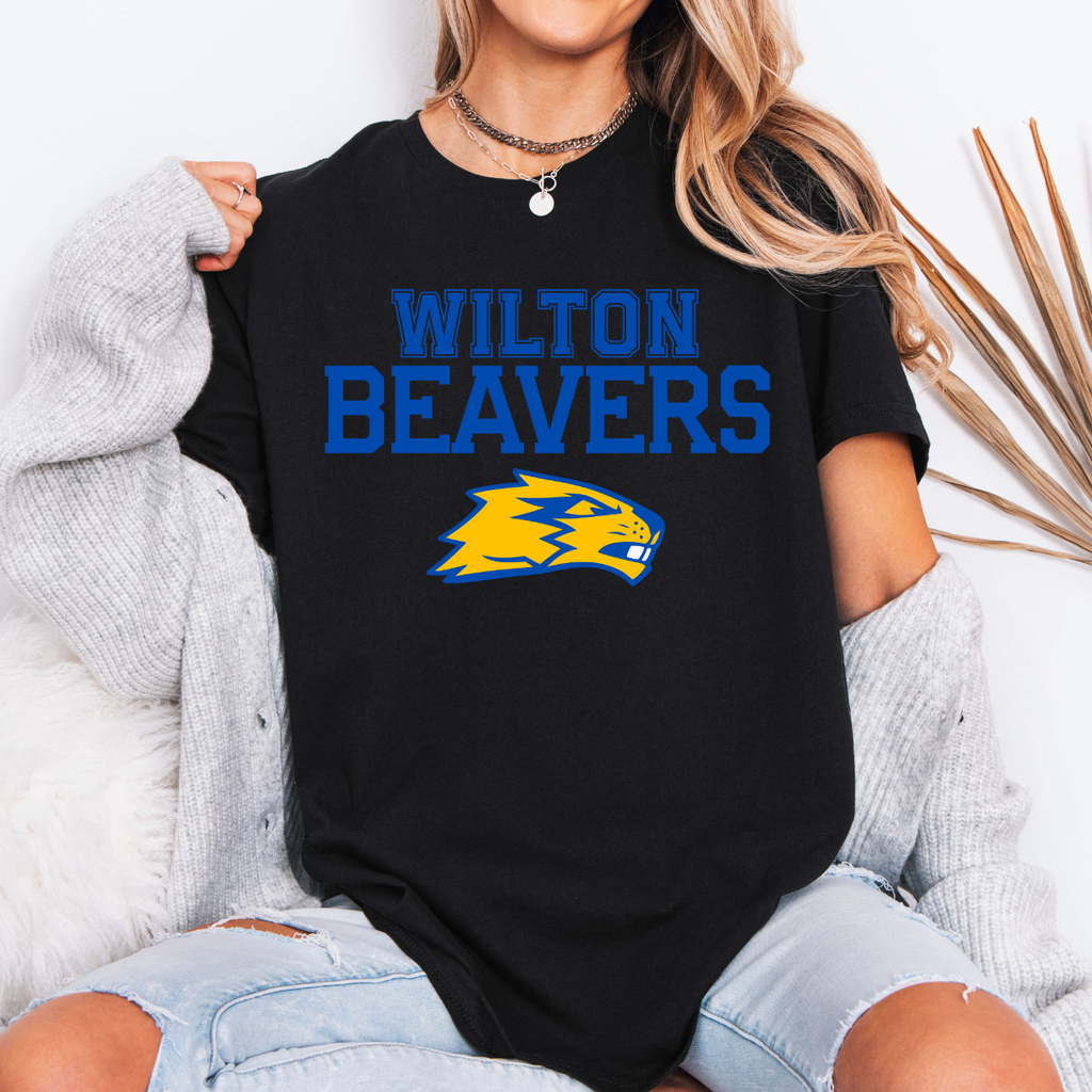 Wilton Beavers Mascot Spirit Tee
