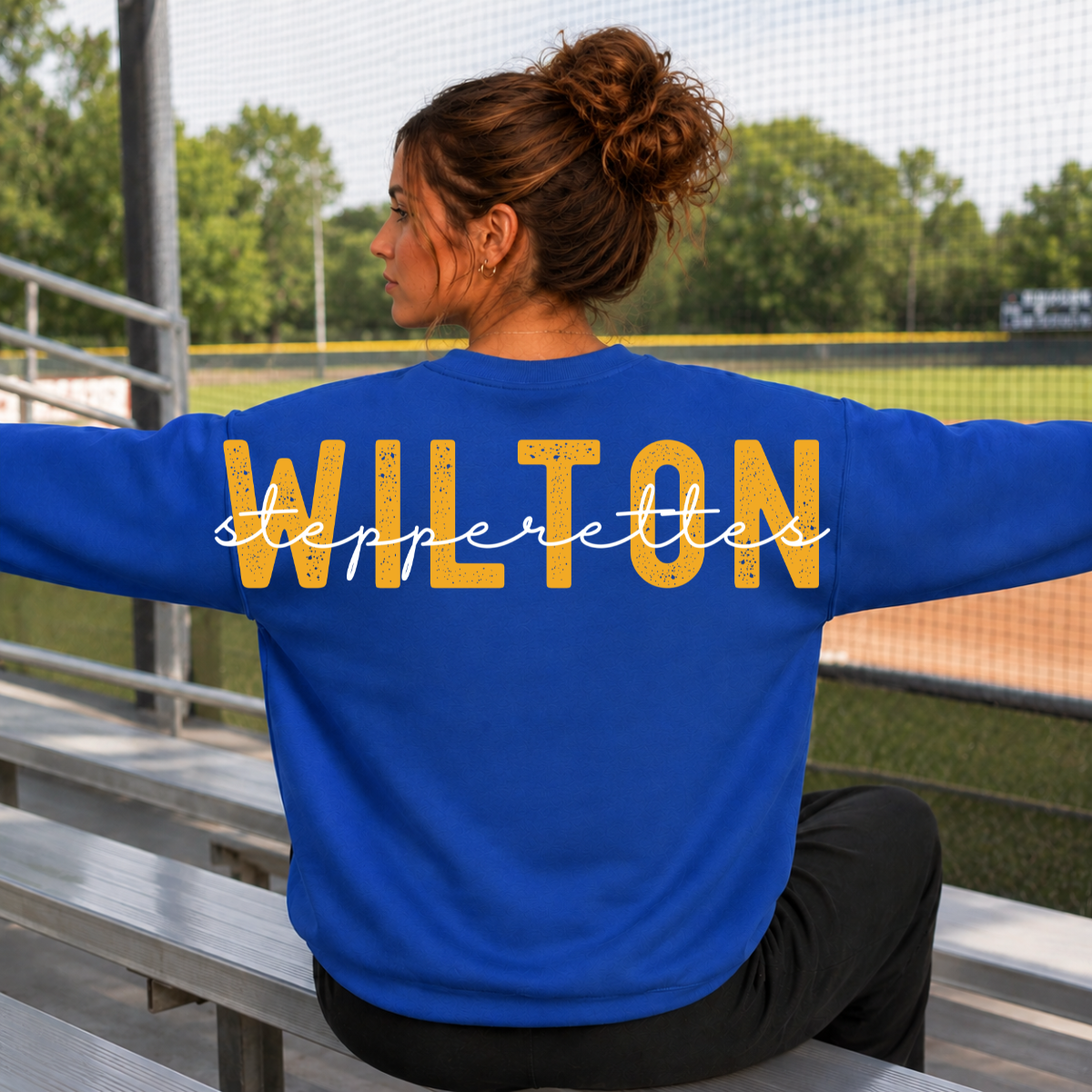 Wilton Stepperettes Big Back Crewneck
