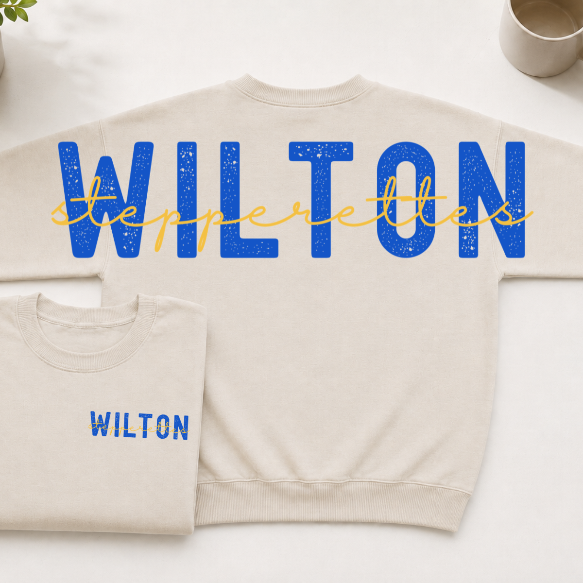 Wilton Stepperettes Big Back Crewneck
