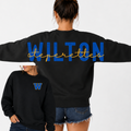 Wilton Stepperettes W BIG BACK Crewneck