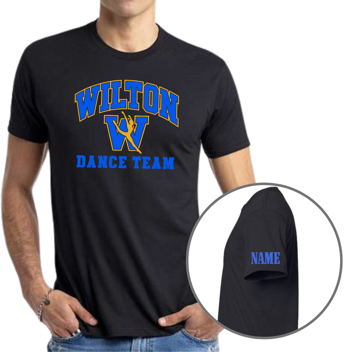 Wilton Dance Team Cotton Poly Blend Tee