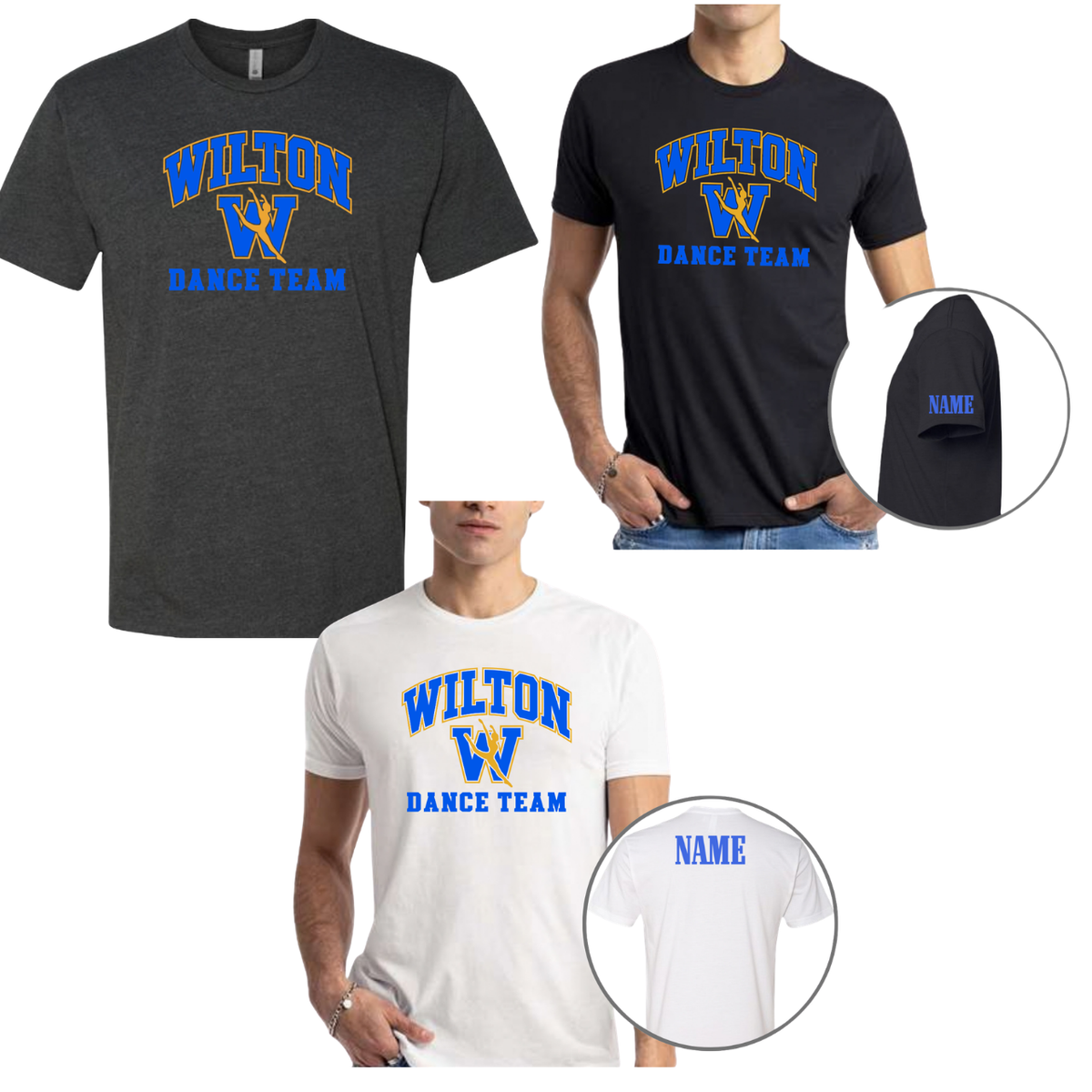 Wilton Dance Team Cotton Poly Blend Tee