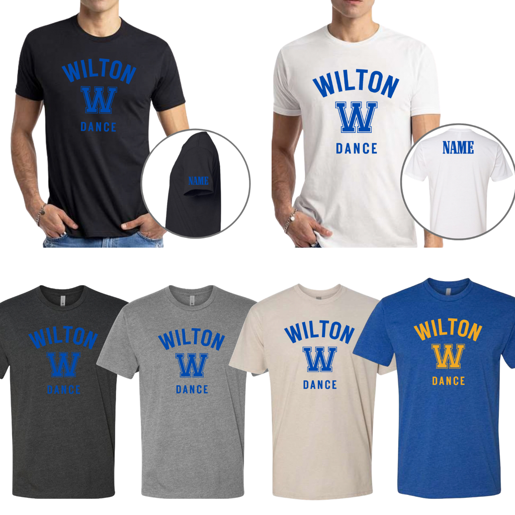 Wilton Dance Collegiate Cotton Poly Blend Tee