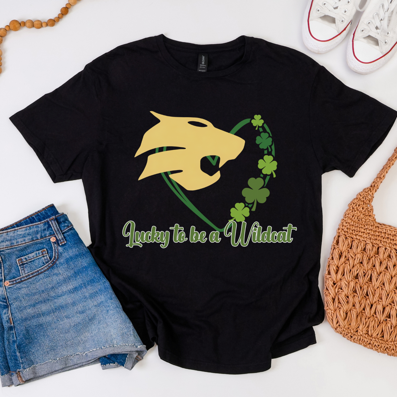 Durant Wildcats - Lucky to Be a Wildcat Shirt