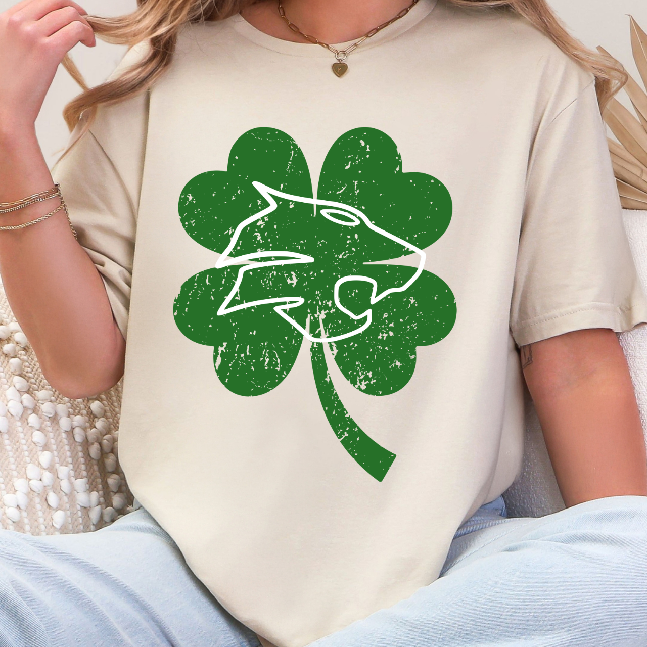 Durant Wildcats - Wildcats Shamrock Shirt