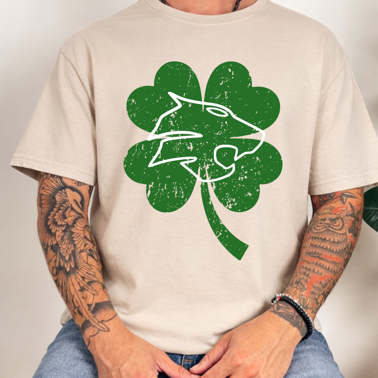 Durant Wildcats - Wildcats Shamrock Shirt