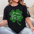 Durant Wildcats - Wildcats Shamrock Shirt in Black