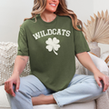 Durant Wildcats - Wildcats Vintage Shamrock Shirt
