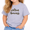 Wilton Beavers Script Toddler Tee