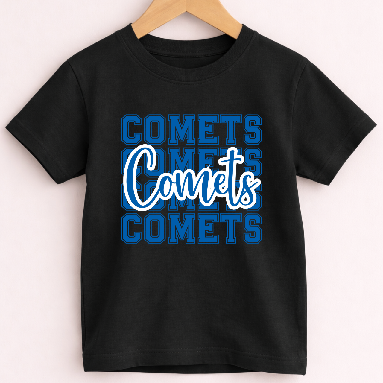 Toddler - West Liberty Comets Stacked Toddler Tee