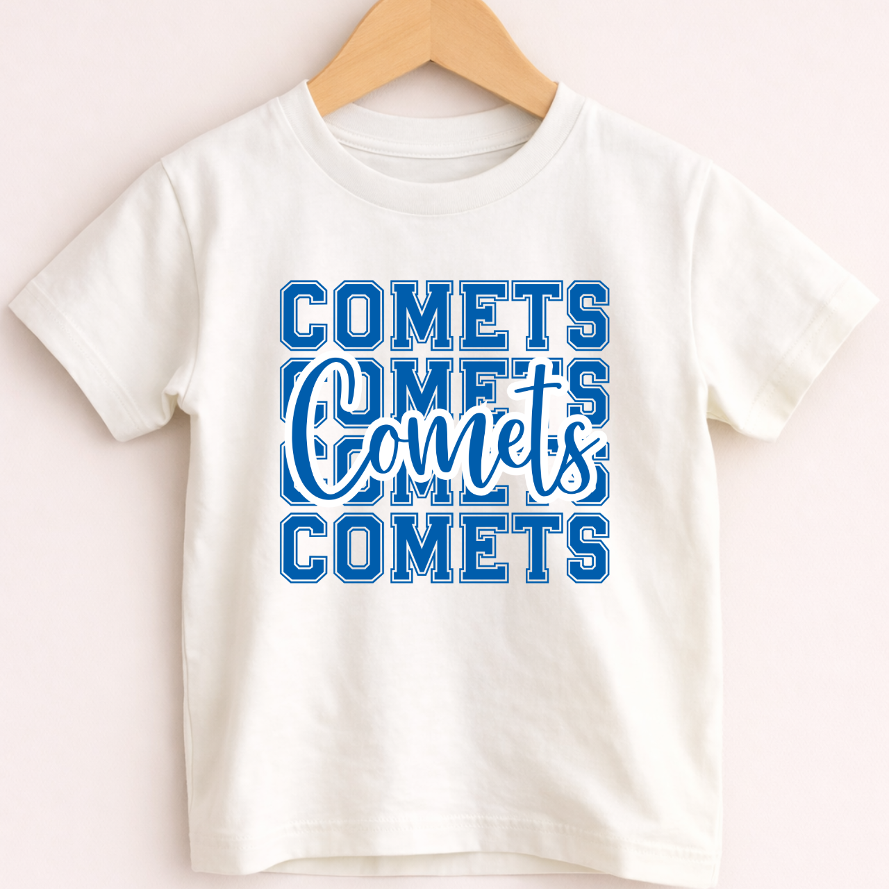 Toddler - West Liberty Comets Stacked Toddler Tee