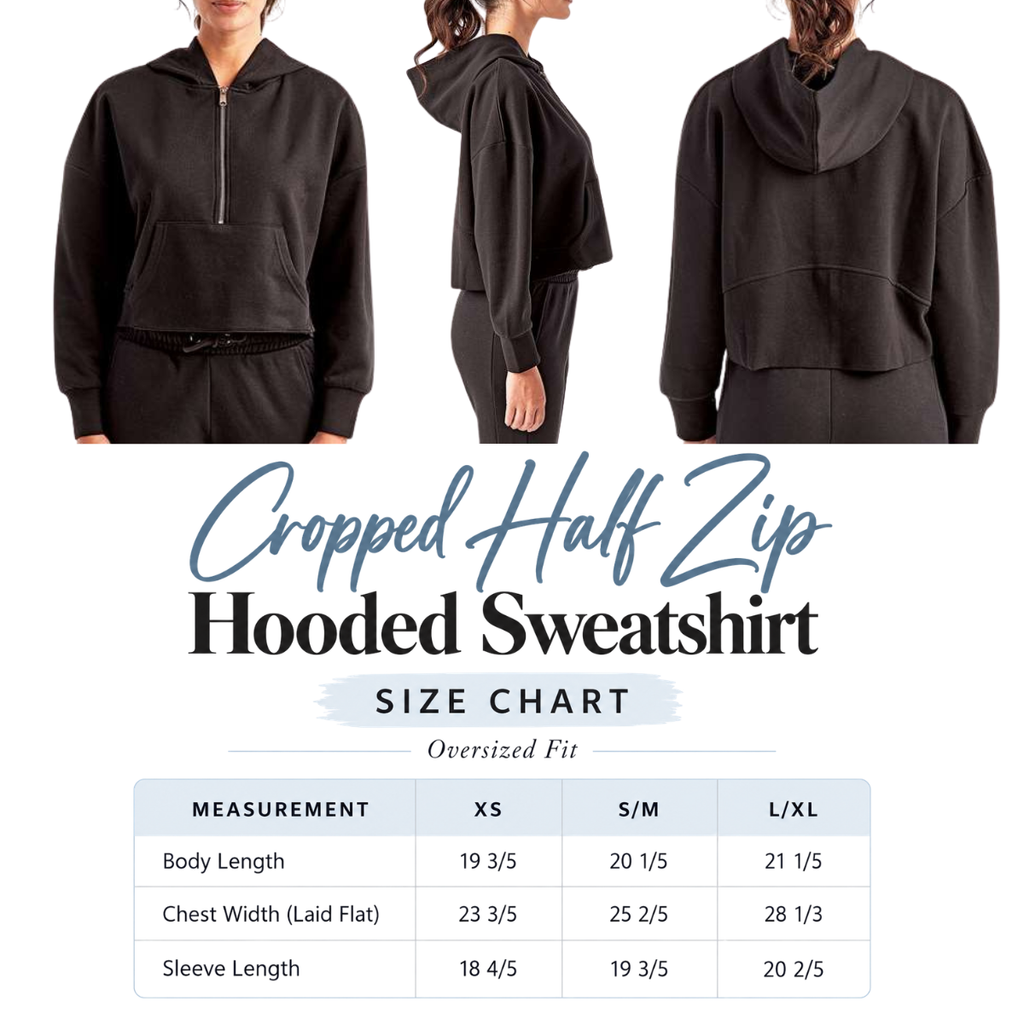 Wilton Stepperettes WHS Cropped Half Zip Hoodie