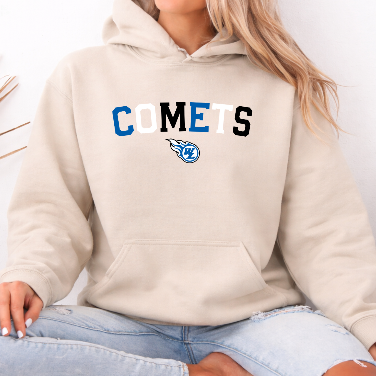 West Liberty Comets Color Block Hoodie