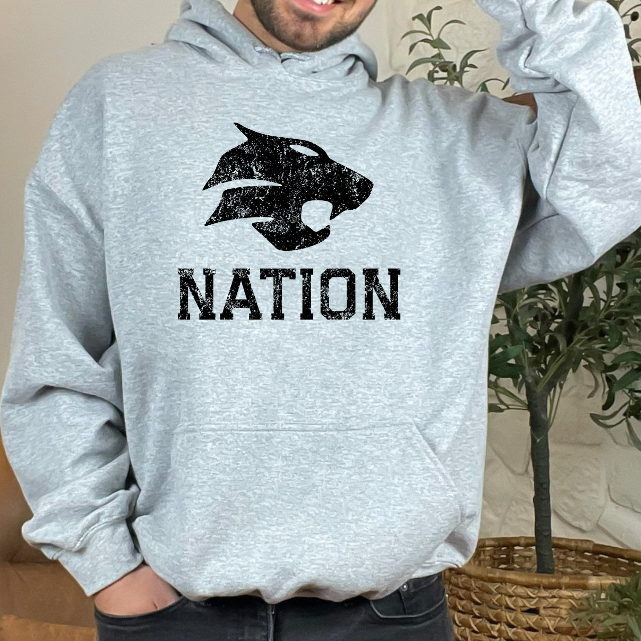 Durant Wildcats Nation Hoodie
