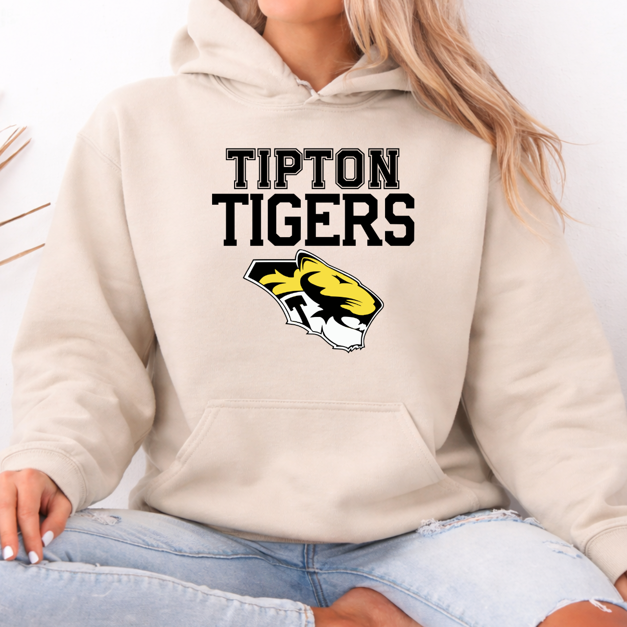 Tipton Tigers Mascot Hoodie