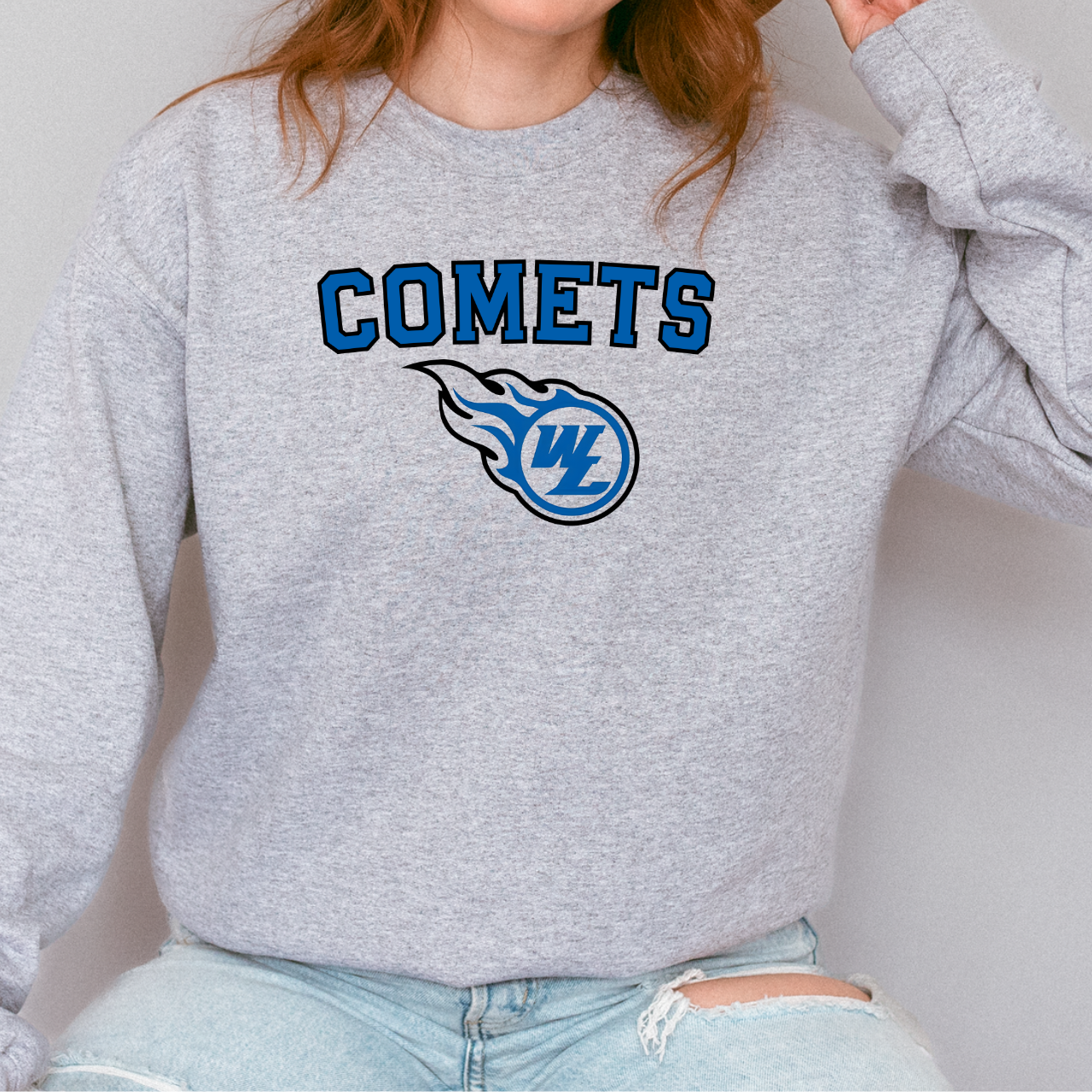 Comets Classic Collegiate Crewneck