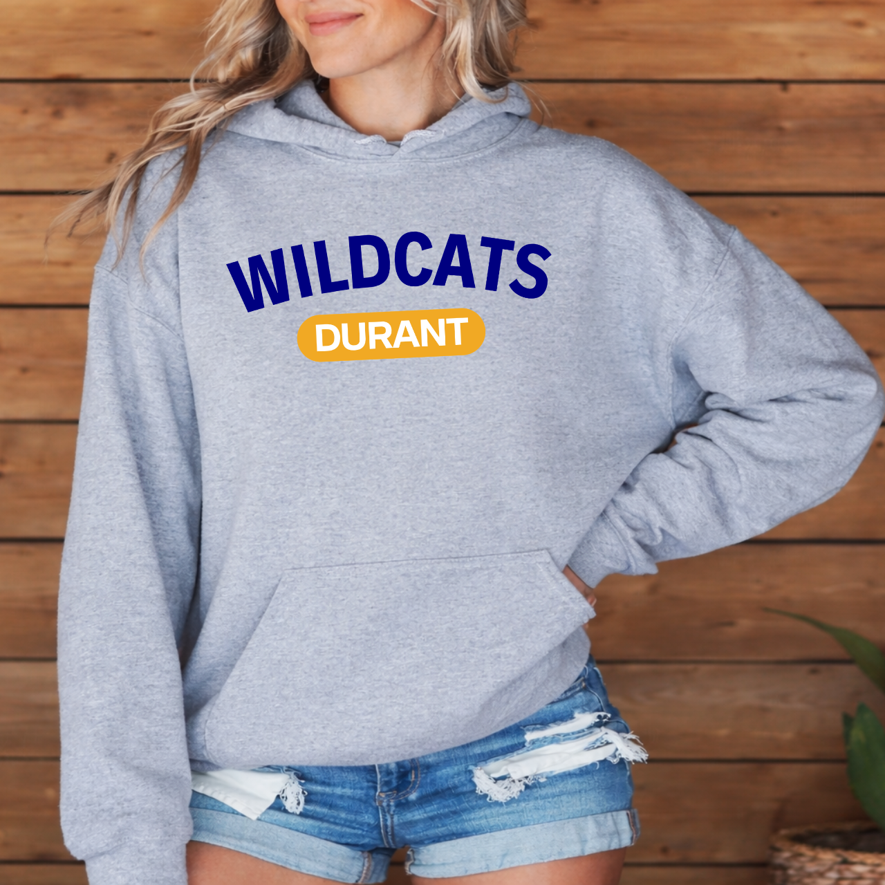 Durant Wildcats Modern Spirit Hoodie