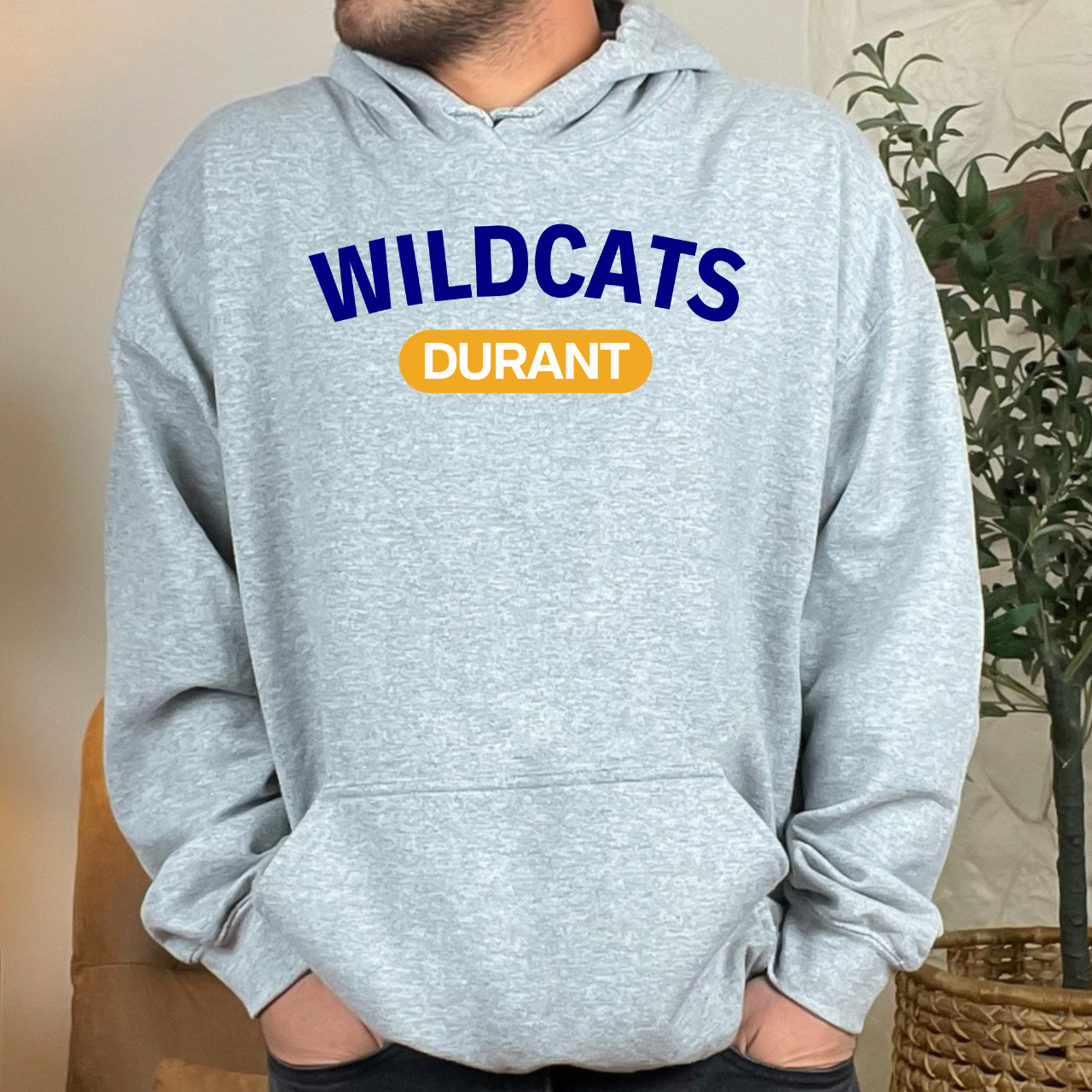 Durant Wildcats Modern Spirit Hoodie