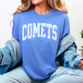 West Liberty Comets Distress Arch Tee