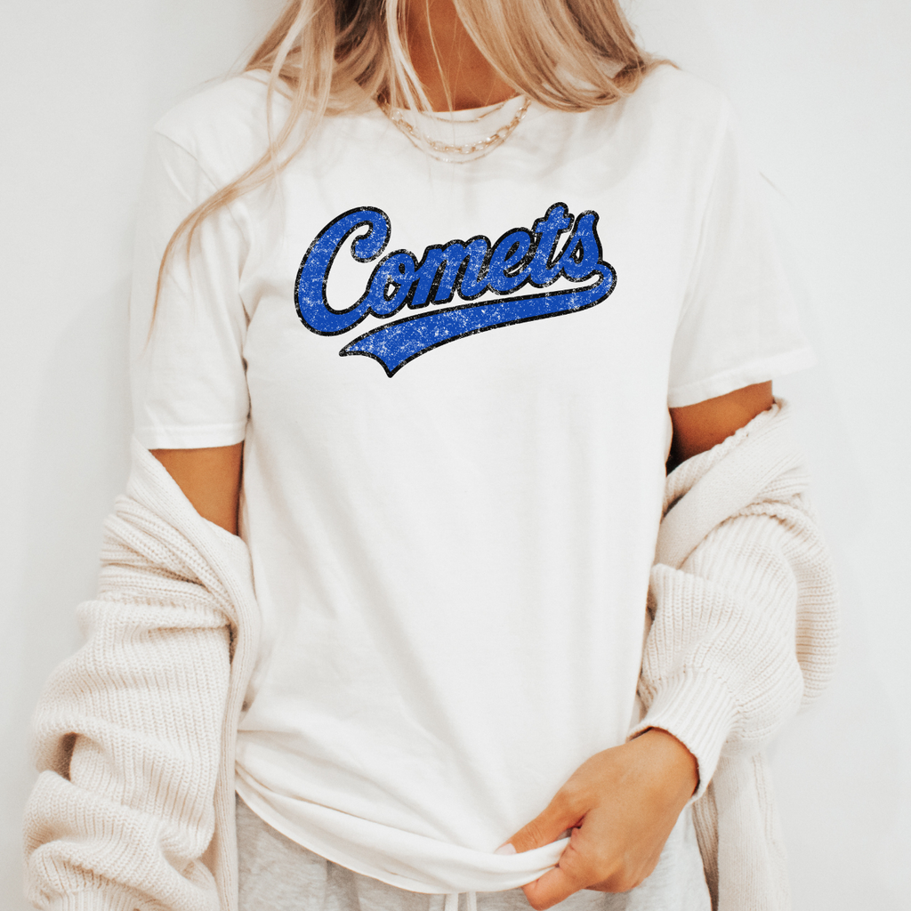 West Liberty Comets Distressed Classic Tee