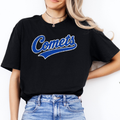 West Liberty Comets Distressed Retro Tee