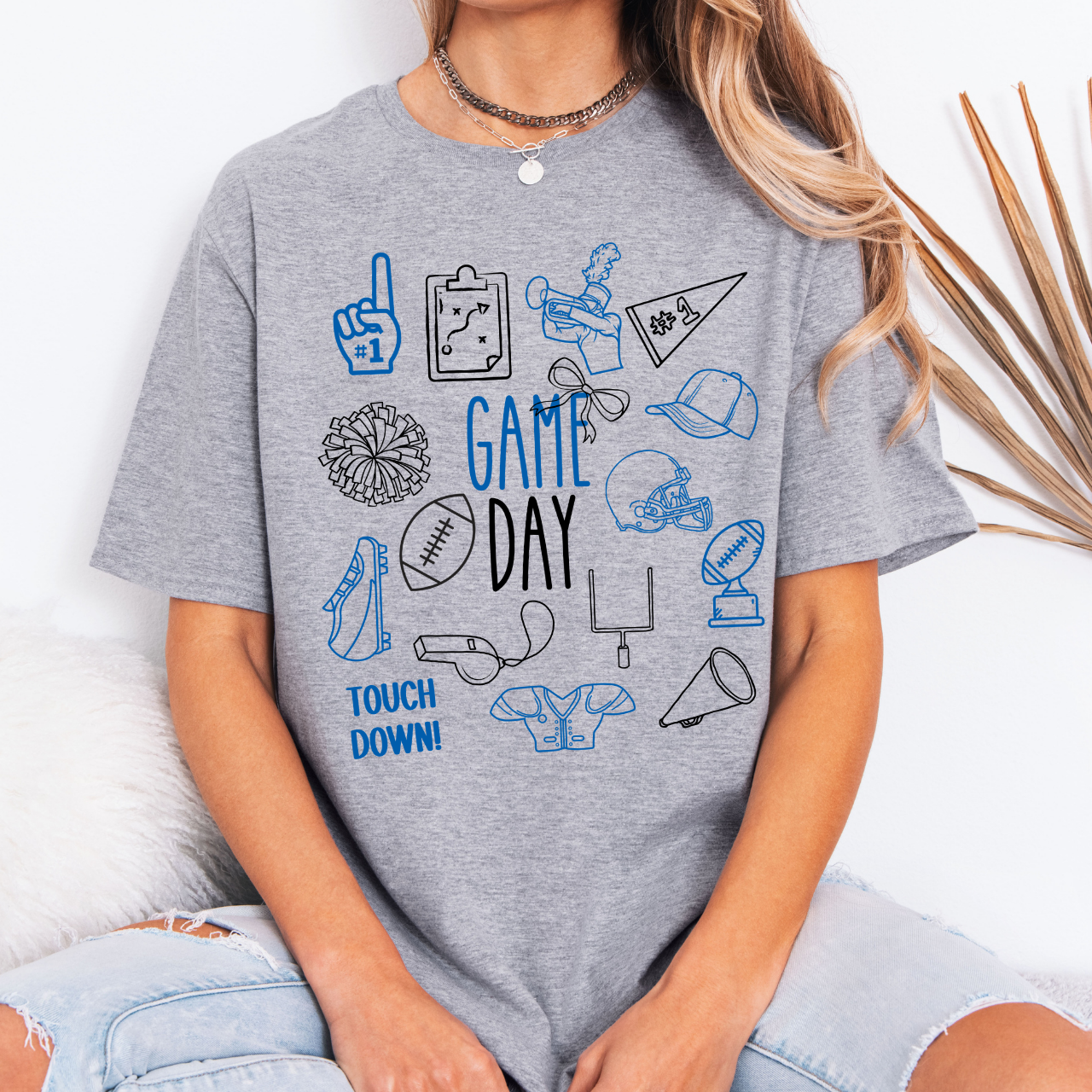 West Liberty Comets GAMEDAY Clip Art Tee