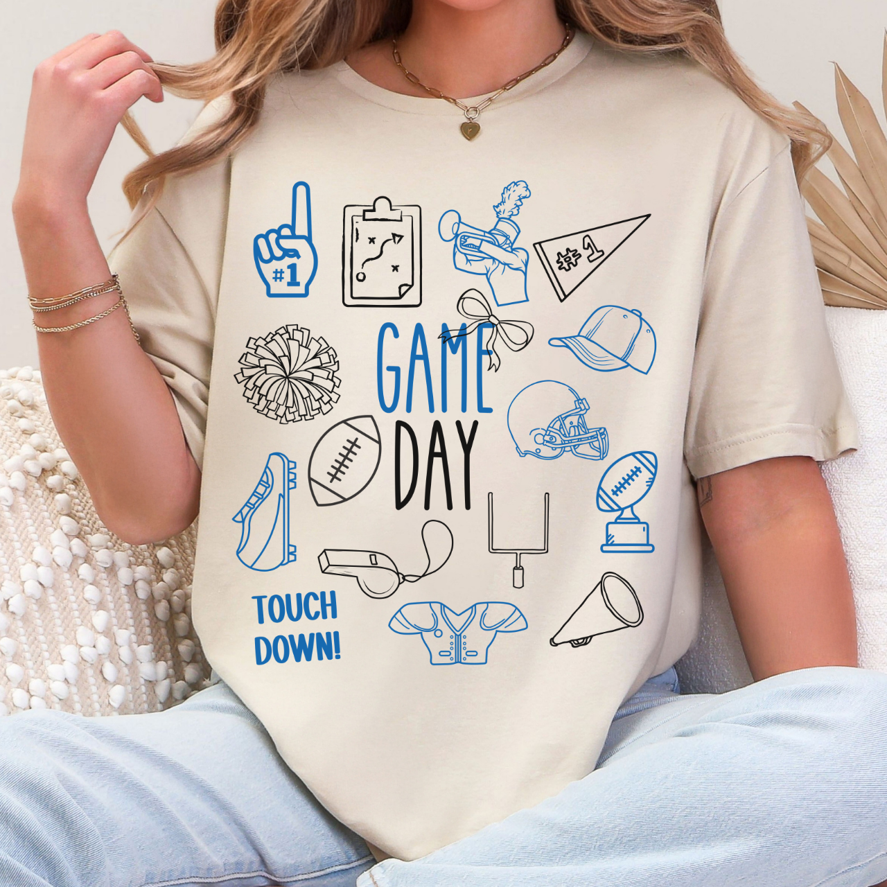 West Liberty Comets GAMEDAY Clip Art Tee
