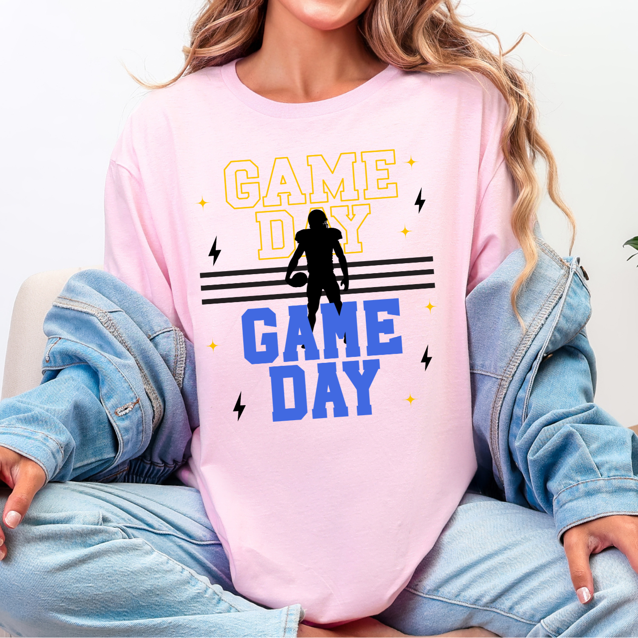 Wilton Beavers Game Day Football Graphic Tee