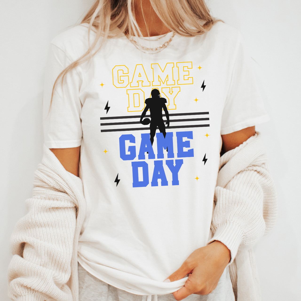 Wilton Beavers Game Day Football Graphic Tee
