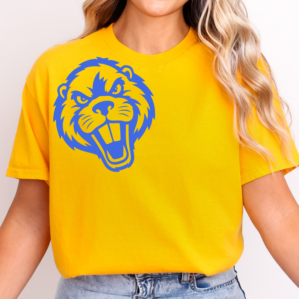 Wilton Beavers Mascot Face Tee