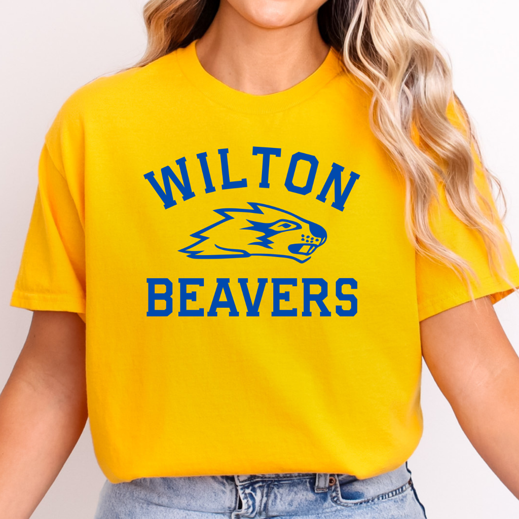 Wilton Beavers Mascot Spirit Tee