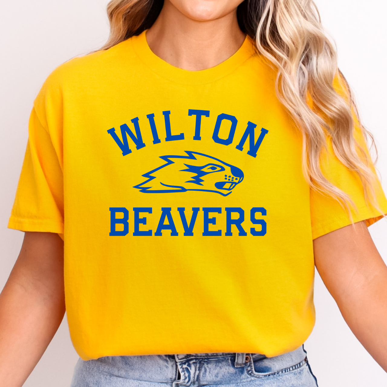 Wilton Beavers Mascot Spirit Tee