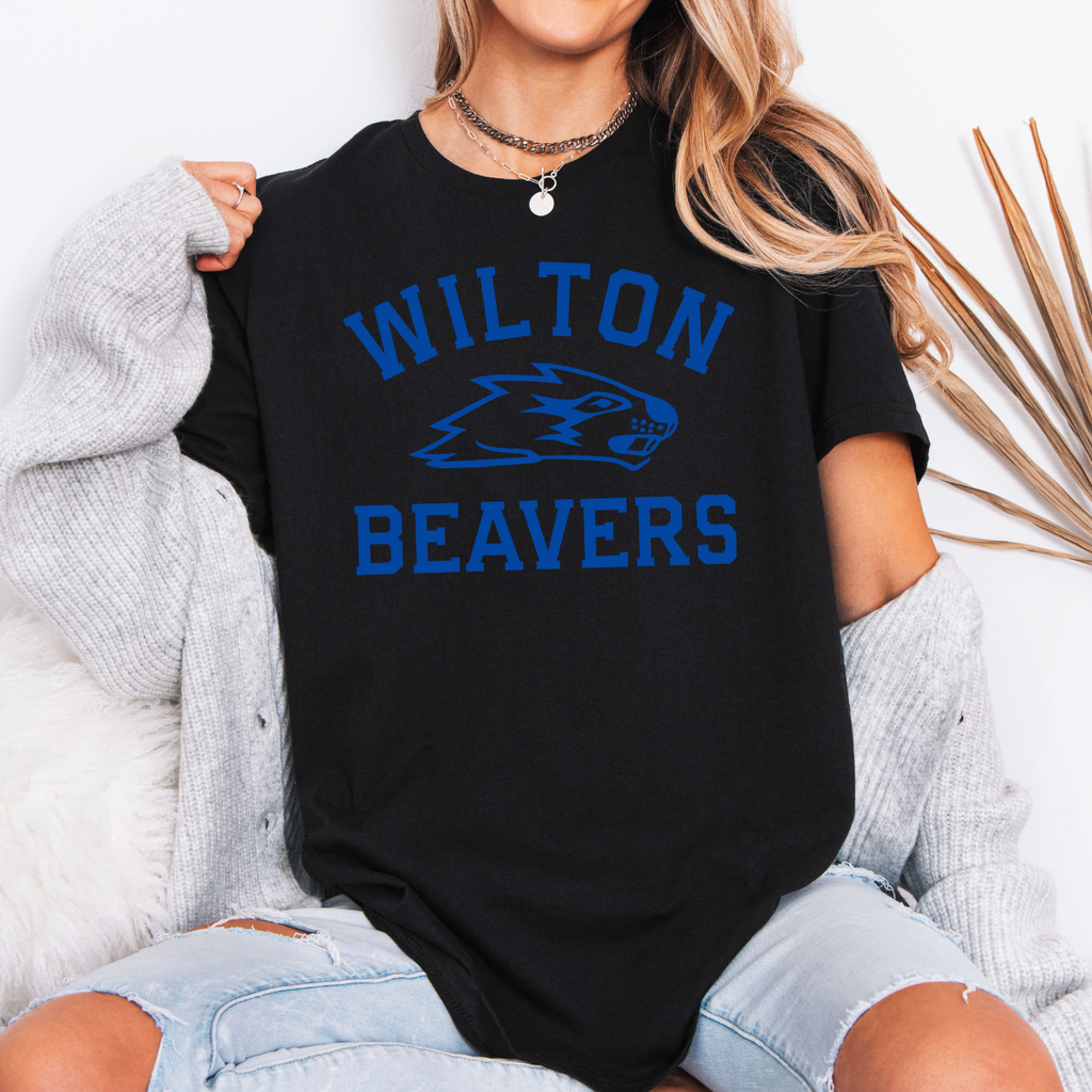 Wilton Beavers Mascot Spirit Tee