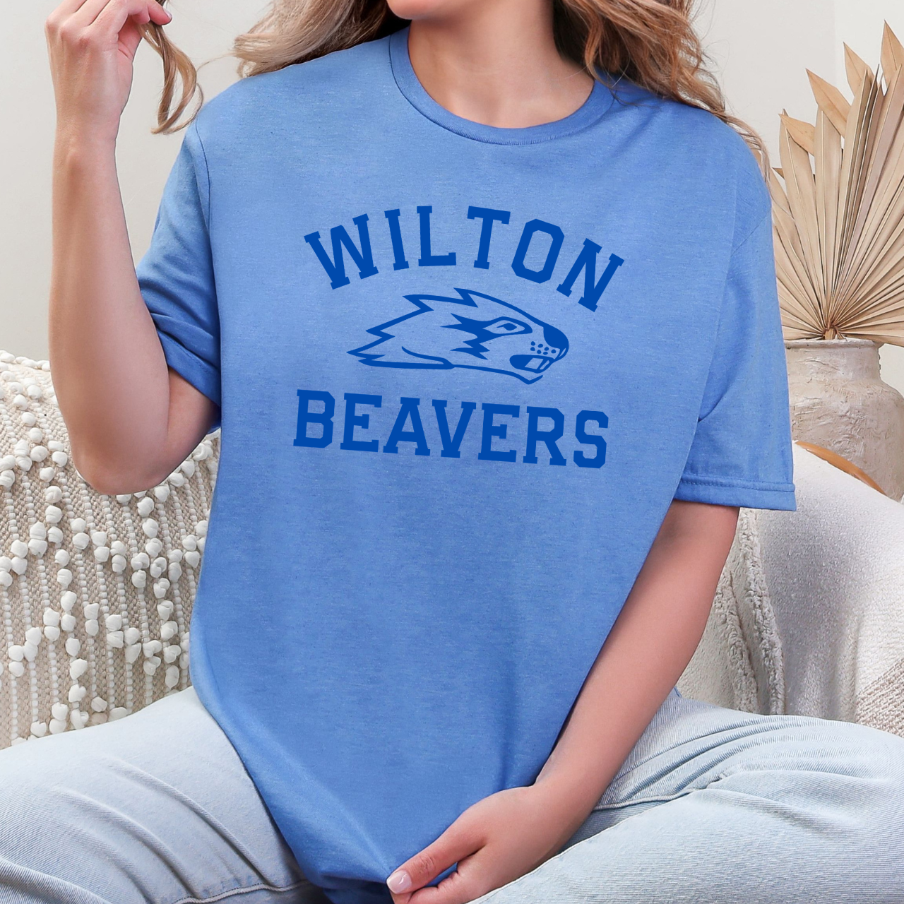 Wilton Beavers Mascot Spirit Tee