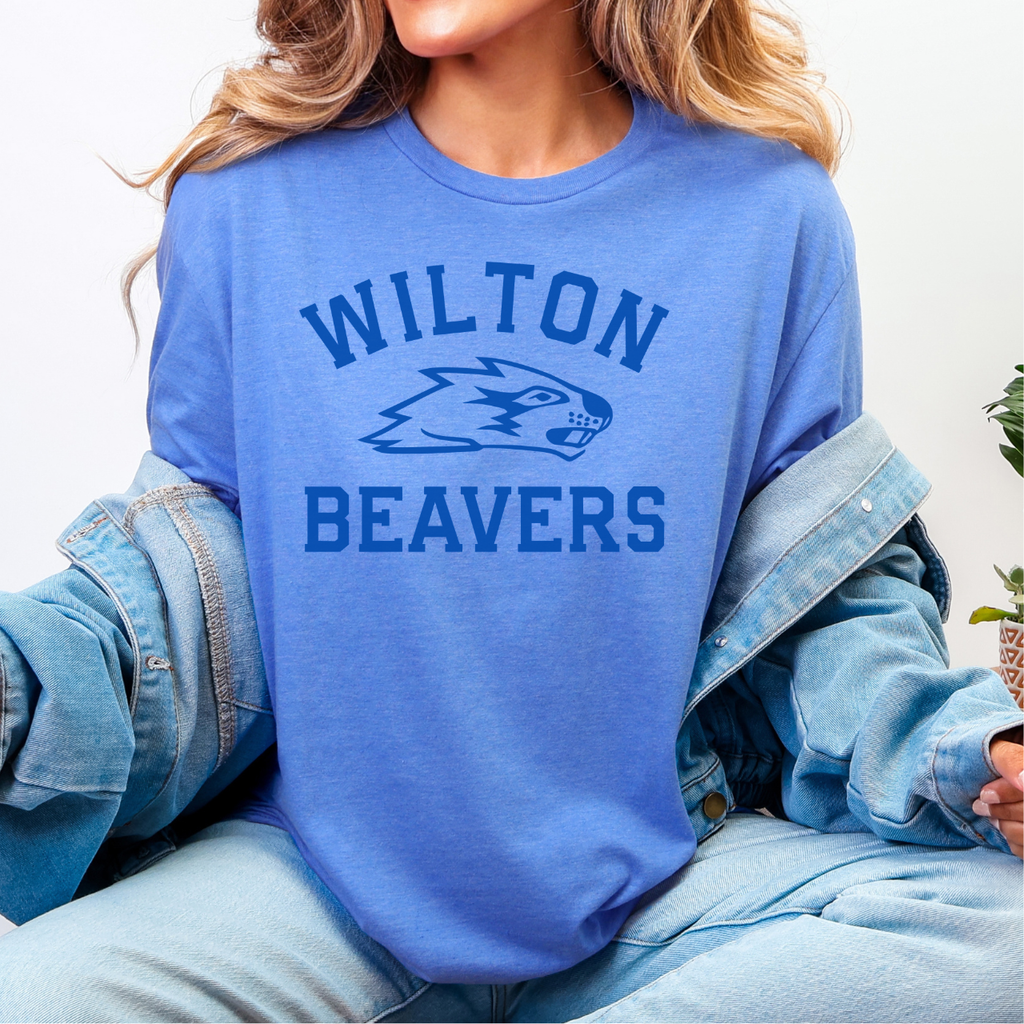 Wilton Beavers Mascot Spirit Tee